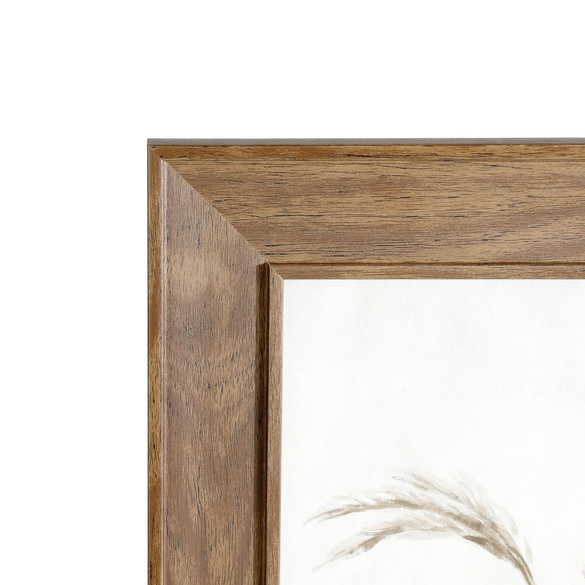 DRUCKGRAFIK  - Beige/Nussbaumfarben, Trend, Glas/Papier (33/1,6/45cm) - Eglo
