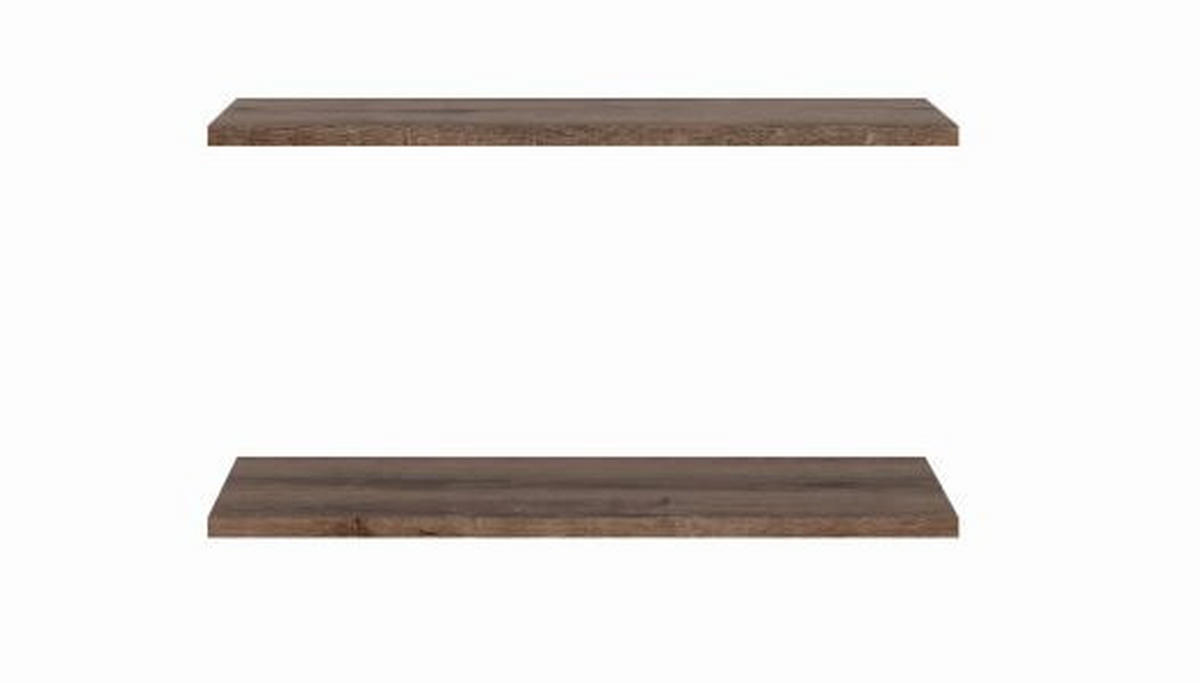 POLICA ZA ORMAR boja hrasta   83/2,2/48 cm    - boja hrasta, Dizajnerski, pločasti materijal (83/2,2/48cm) - Carryhome