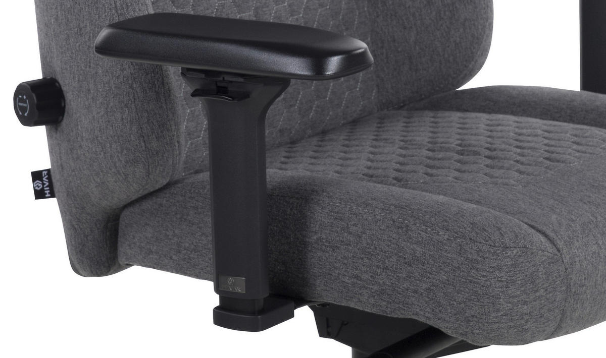 ORBICAL XL Nebulon Coal Schwarz, Anthrazit, Grau Metall, Textil   - Anthrazit/Schwarz, LIFESTYLE, Textil/Metall (81/147/72cm) - HIVAR