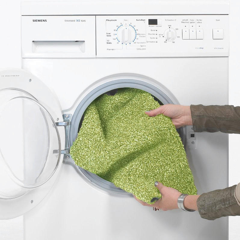 FUßMATTE  60/75 cm  Grün  - Grün, Basics, Kunststoff/Textil (60/75cm) - Esposa