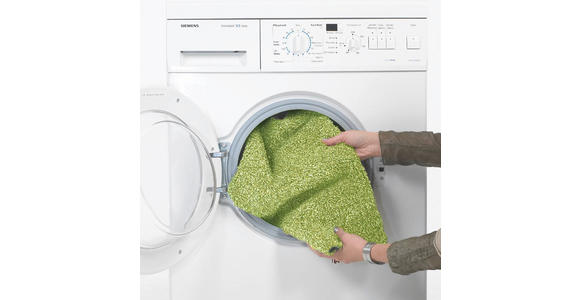 FUßMATTE 60/75 cm Entra  - Grün, Basics, Kunststoff/Textil (60/75cm) - Esposa