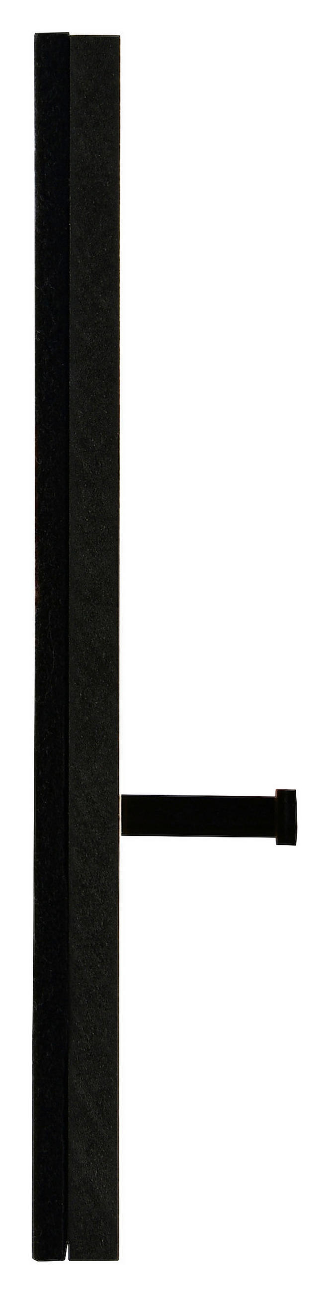 GARDEROBENPANEEL  in 60/30/7 cm  - Schwarz/Eiche Artisan, MODERN, Holzwerkstoff/Textil (60/30/7cm) - Xora