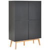 HIGHBOARD  in 100/149/40 cm  - Weiß/Naturfarben, Design, Holz/Holzwerkstoff (100/149/40cm) - MID.YOU