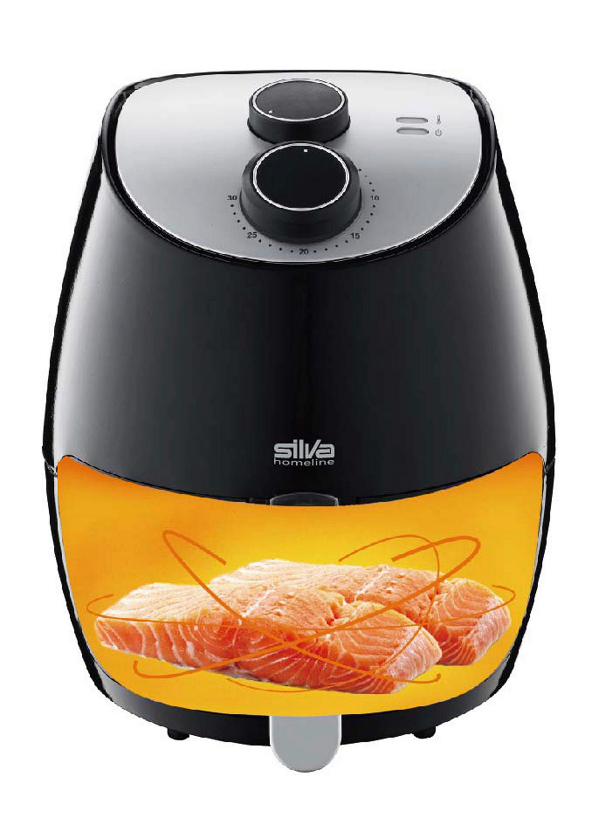 AIRFRYER  - Klassisk (26,6/33,5/33cm) - Silva Schneider