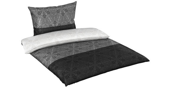 BETTWÄSCHE Satin 140/200 cm  - Schwarz, KONVENTIONELL, Textil (140/200cm) - Esposa