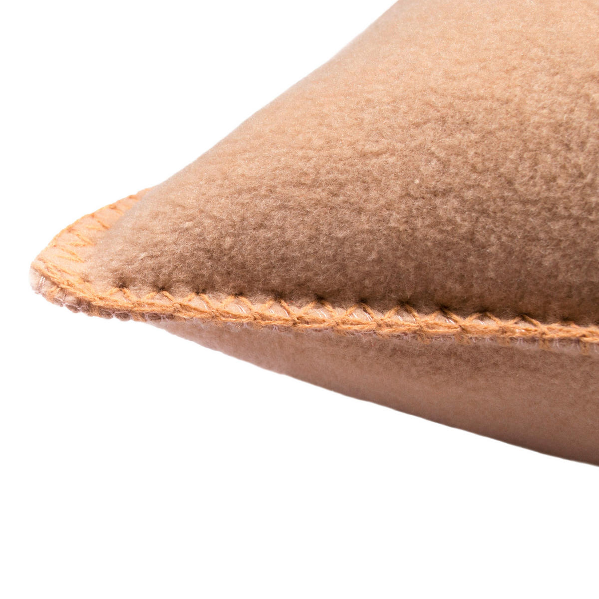 KISSENHÜLLE Soft-Fleece 50/50 cm  - Sandfarben, Basics, Textil (50/50cm) - Zoeppritz