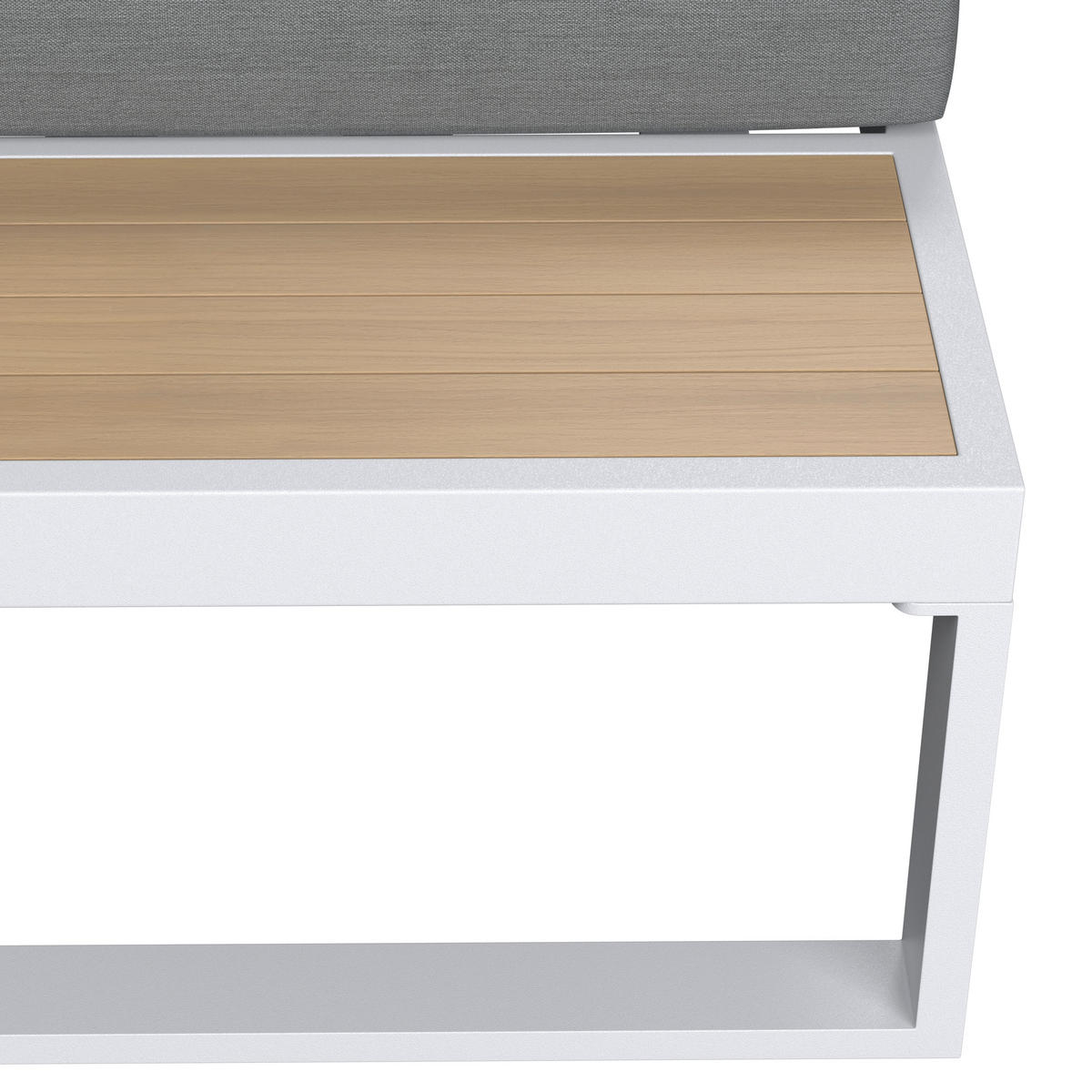 BAŠT. GARNITURA ZA RUČAVANJE 3 dela  - siva/prirodna boja, Moderno, metal/tekstil - Bessagi Garden