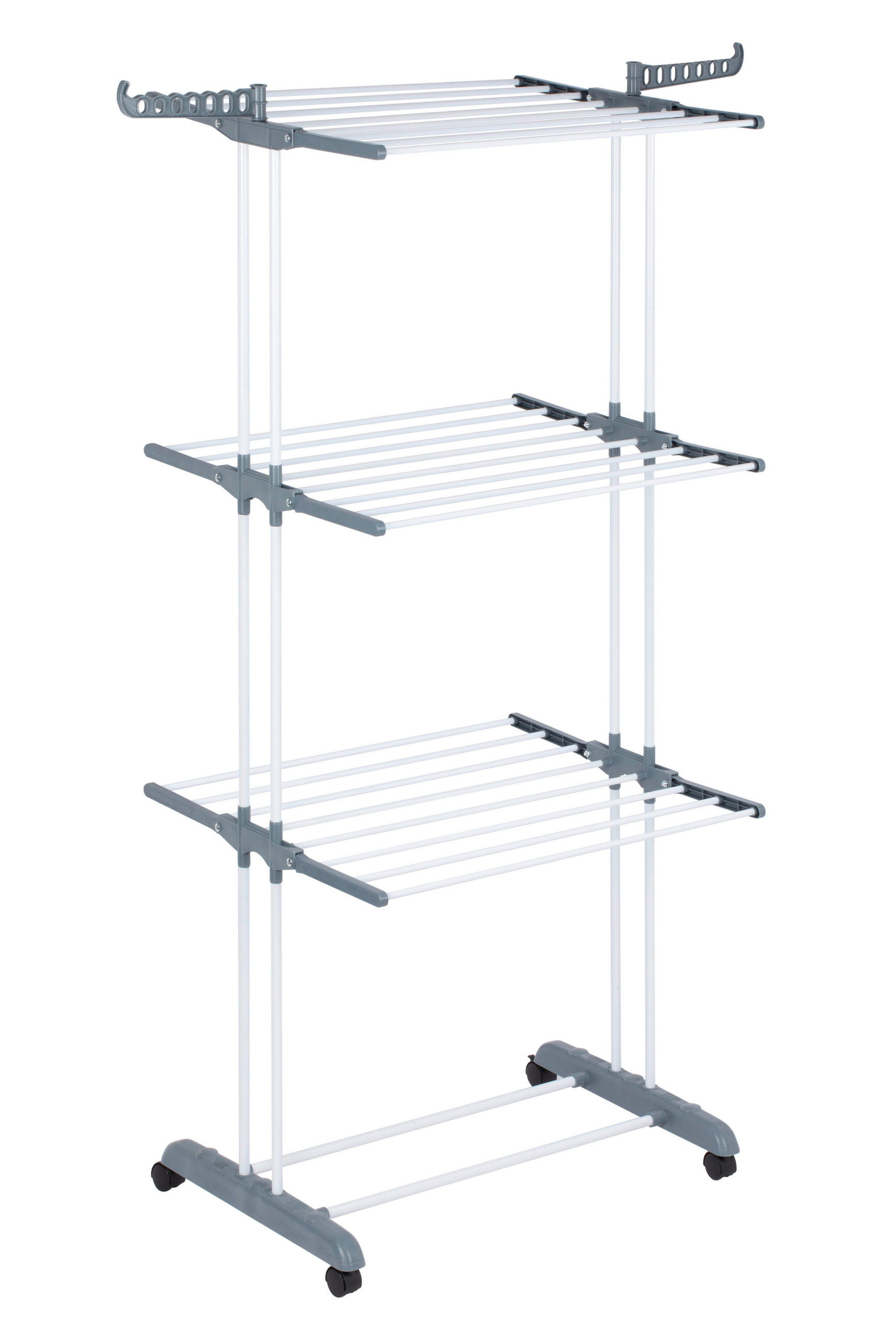 TURMWÄSCHETROCKNER 72/64/170 cm  - Edelstahlfarben/Grau, Basics, Kunststoff/Metall (72/64/170cm) - Homeware