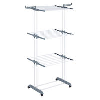 TURMWÄSCHETROCKNER 72/64/170 cm  - Edelstahlfarben/Grau, Basics, Kunststoff/Metall (72/64/170cm) - Homeware