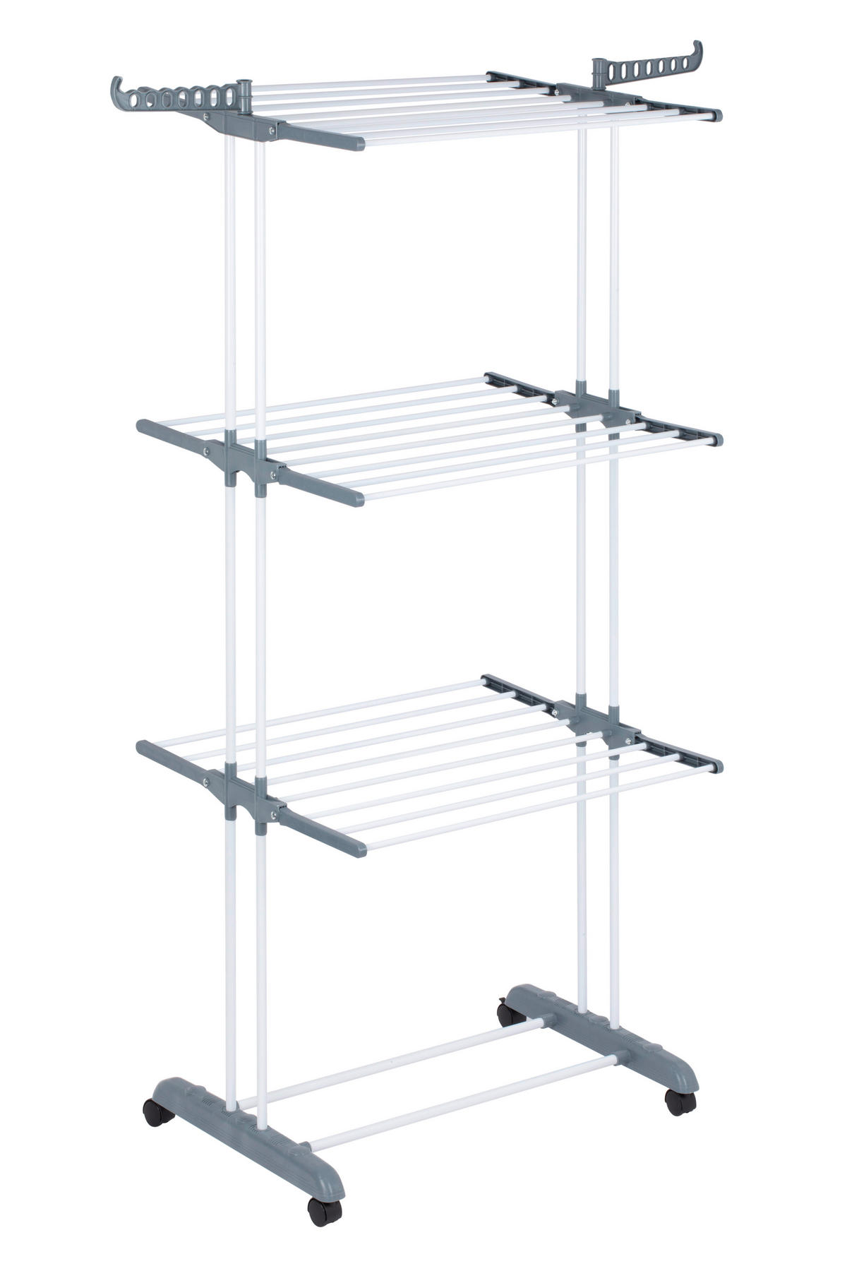 TURMWÄSCHETROCKNER 72/64/170 cm  - Edelstahlfarben/Grau, Basics, Kunststoff/Metall (72/64/170cm) - Homeware