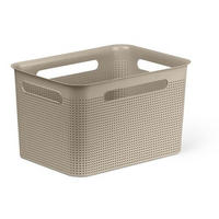BOX - Cappuccino, Basics, Kunststoff (36/26,2/21,1cm) - Rotho