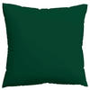 KOPFKISSENBEZUG WOVEN SATIN 80/80 cm  - Dunkelgrün, Basics, Textil (80/80cm) - Schlafgut