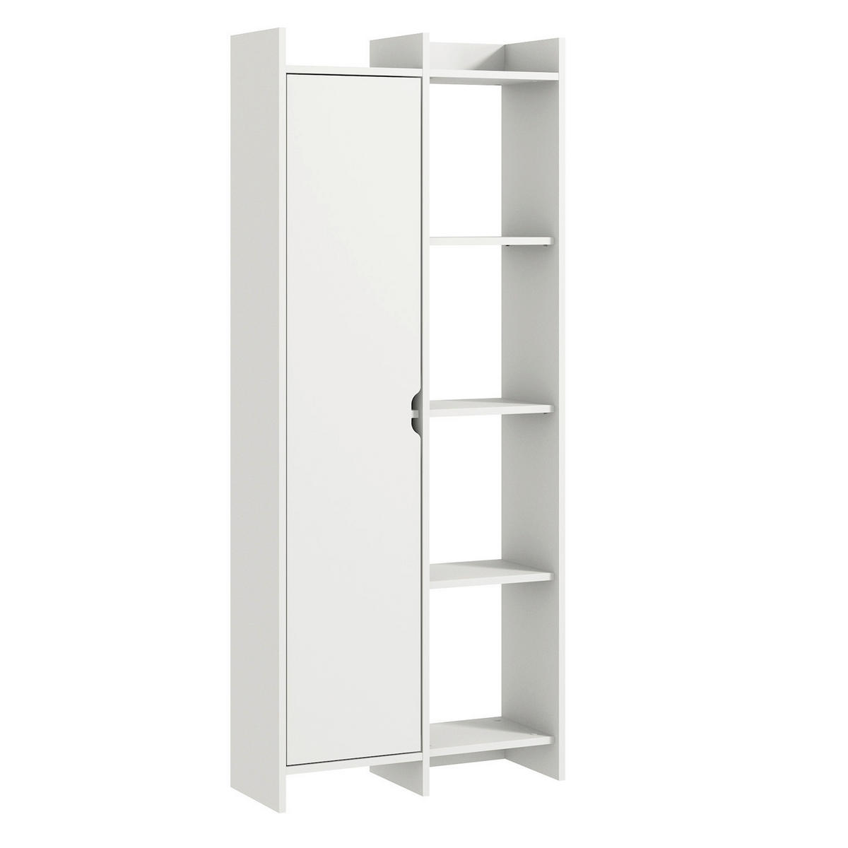HYLLA i 70/180/30 cm vit  - vit, Design, trämaterial (70/180/30cm) - Livetastic