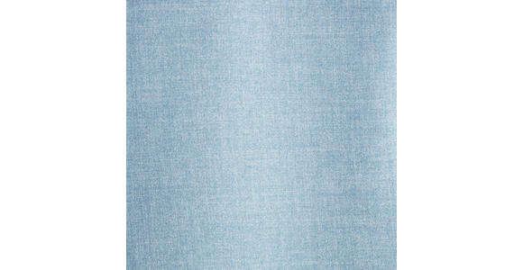 SCHLAFSOFA Flachgewebe Hellblau - Chromfarben/Schwarz, Design, Kunststoff/Textil (194/73/91cm) - Xora