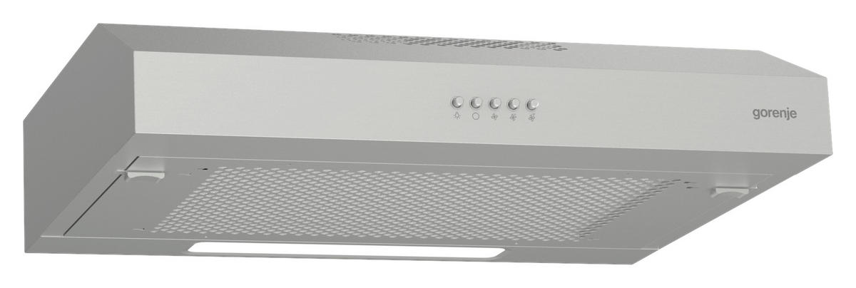 DUNSTABZUGSHAUBE WHU 629 ES/S  - Edelstahlfarben, Basics, Kunststoff/Metall (59,6/12,5/46,8cm) - Gorenje