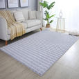 HOCHFLORTEPPICH 160/230 cm AMBIANCE Silberfarben  - Silberfarben, Basics, Textil (160/230cm) - Novel