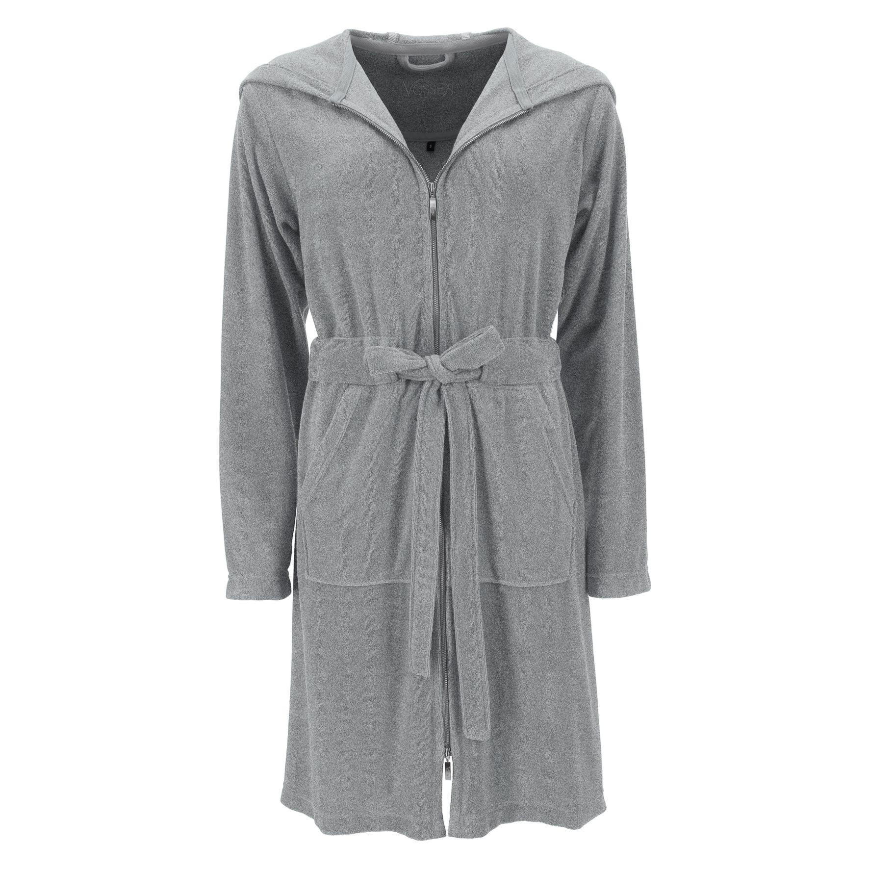 BADEMANTEL XS Damen  - Grau, Basics, Textil (XSnull) - Vossen