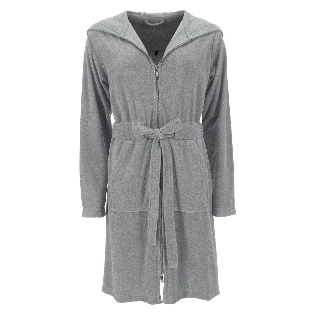 BADEMANTEL L Damen  - Grau, Basics, Textil (Lnull) - Vossen
