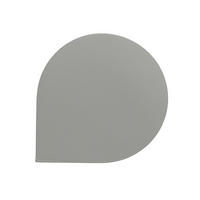 PRESTIERANIE, 10/10 cm - svetlosivá, Basics, plast (10/10cm) - Kela