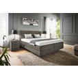 BOXSPRINGBETT 160/200 cm  in Taupe  - Taupe, KONVENTIONELL, Holz/Textil (160/200cm) - Dieter Knoll