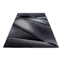 WEBTEPPICH 160/230 cm Miami Schwarz  - Schwarz, Trend, Textil (160/230cm) - Novel