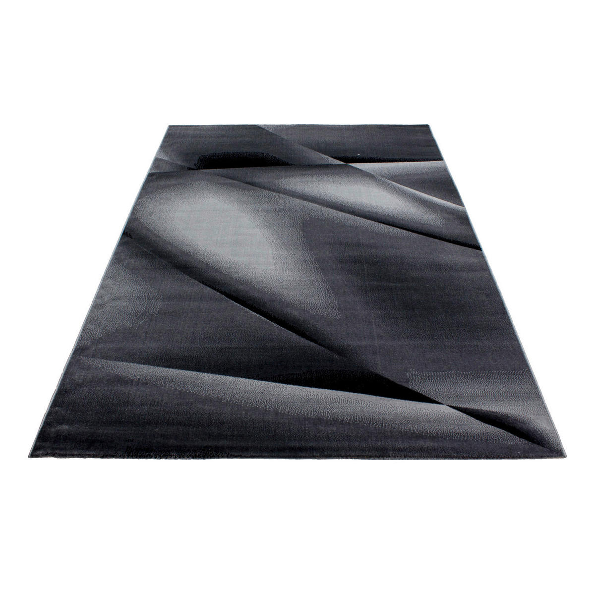WEBTEPPICH 160/230 cm Miami Schwarz  - Schwarz, Trend, Textil (160/230cm) - Novel