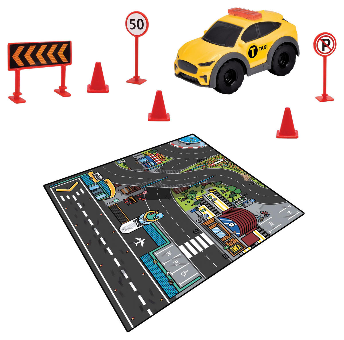 SPIELMATTE 70/80 cm  - Multicolor, Basics, Kunststoff (70/80cm) - Simba