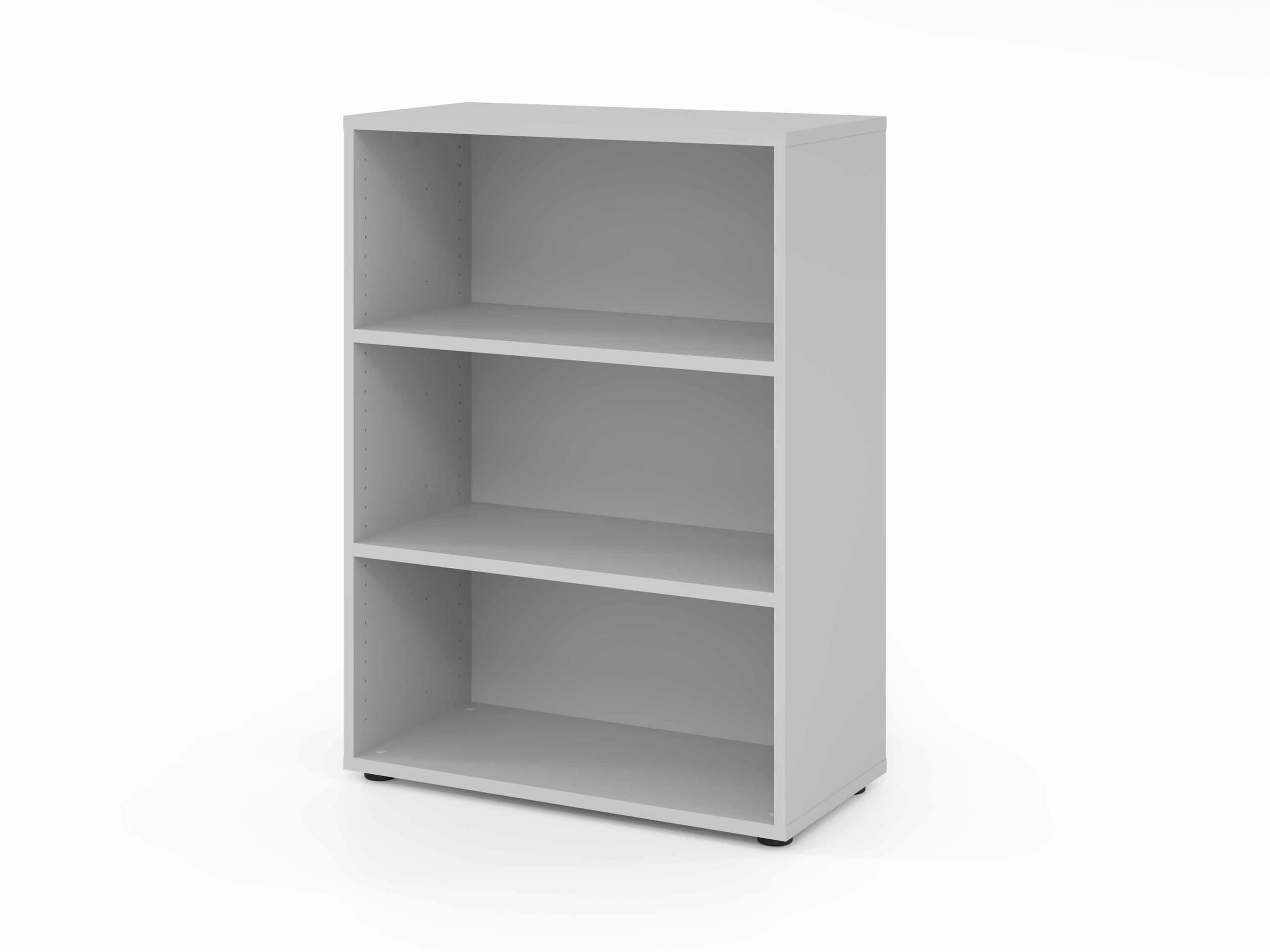 AKTENREGAL Grau  - Grau, Basics, Holzwerkstoff (80/110/40cm) - Venda