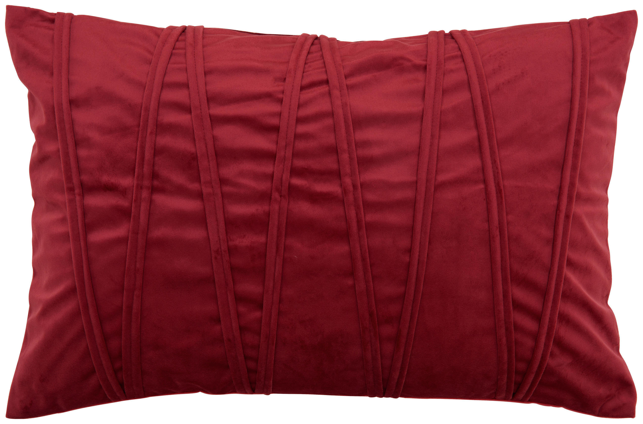 KISSENHÜLLE 40/60 cm  - Rot, Basics, Textil (40/60cm) - Novel