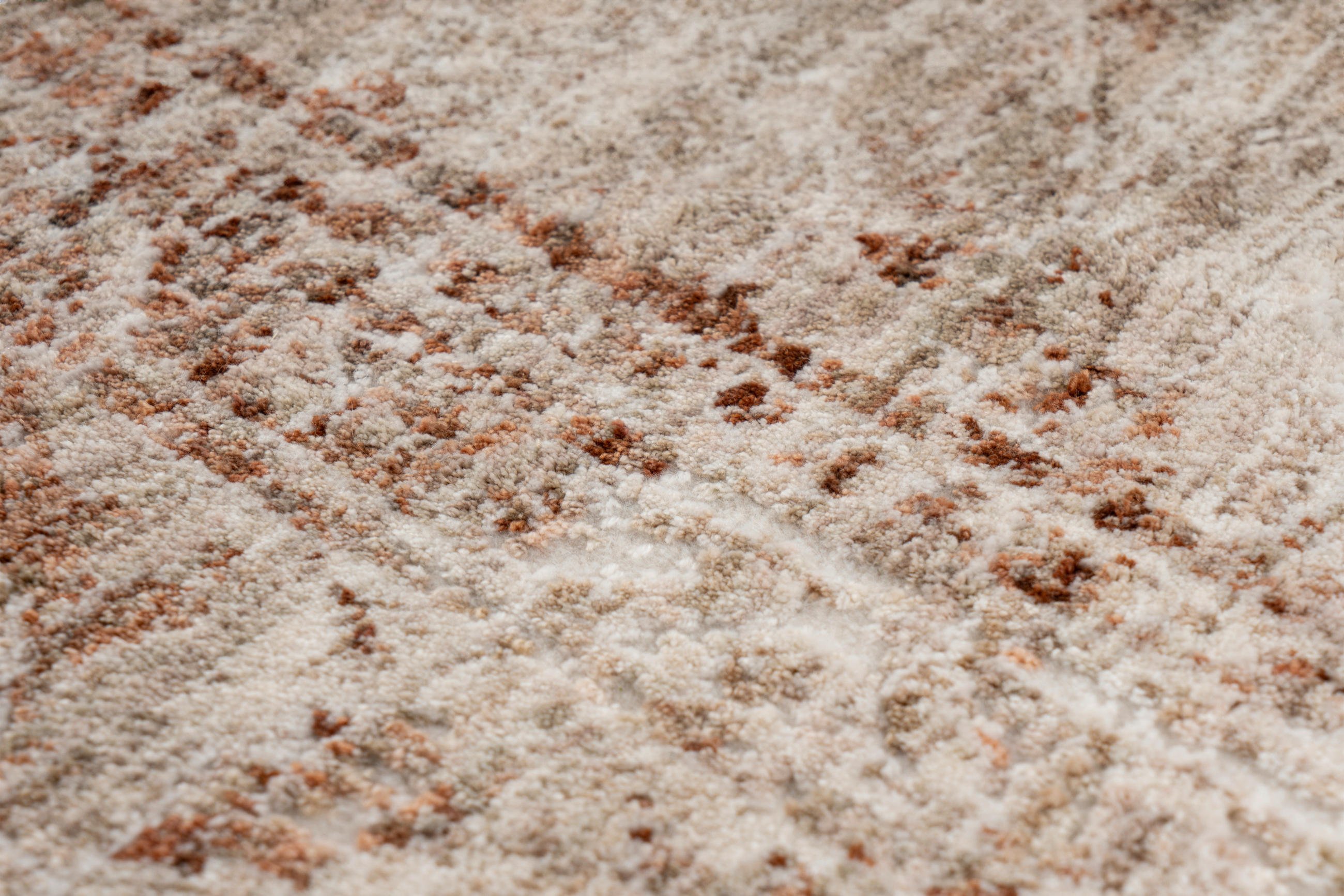 Thumbnail - Obsession Flachwebeteppich My Bella, Koralle, Textil, Abstraktes, rechteckig, 140x200 cm, Oeko-Tex® Standard 100, für Fu...
