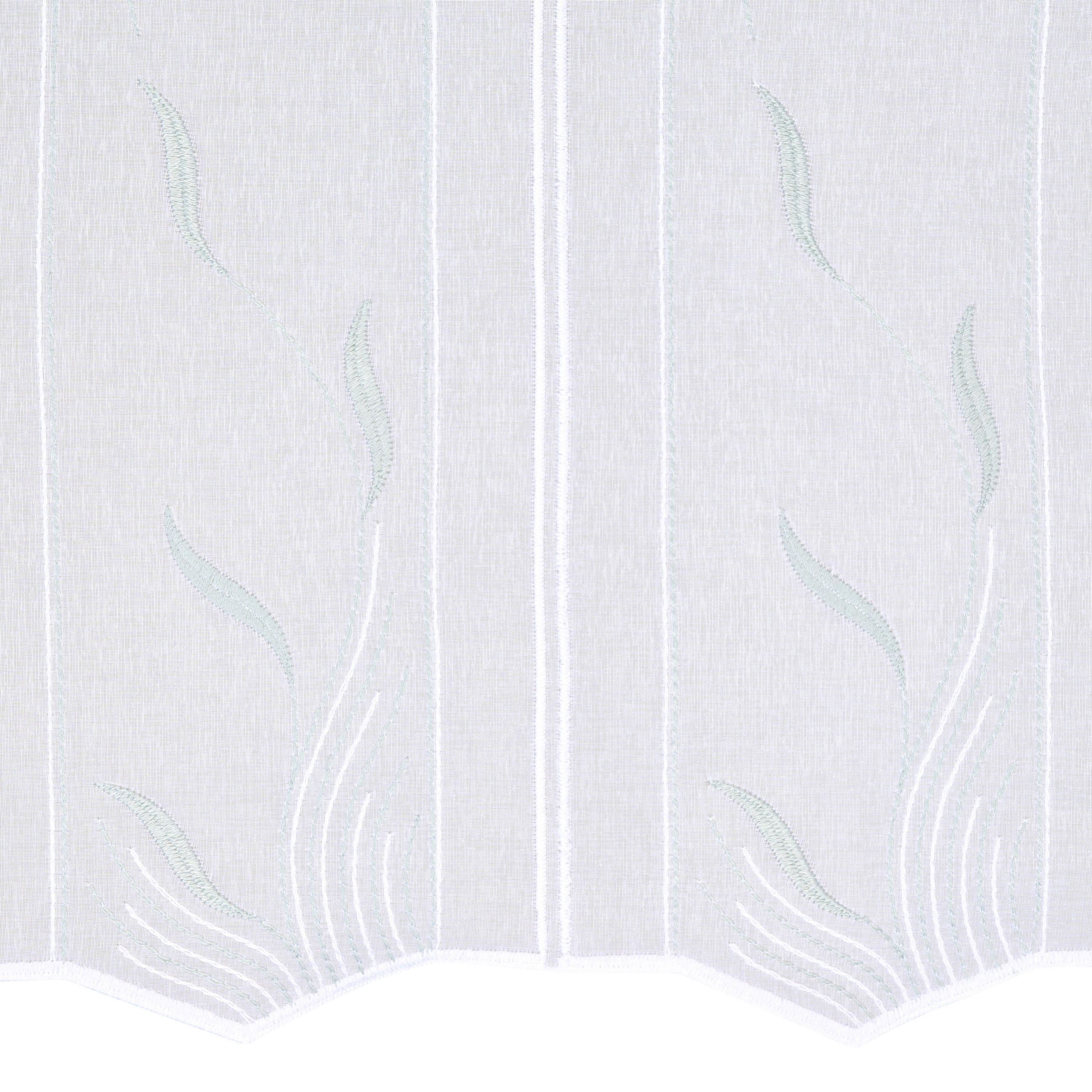 KURZGARDINE 45 cm   - Salbeigrün, KONVENTIONELL, Textil (45cm) - Esposa