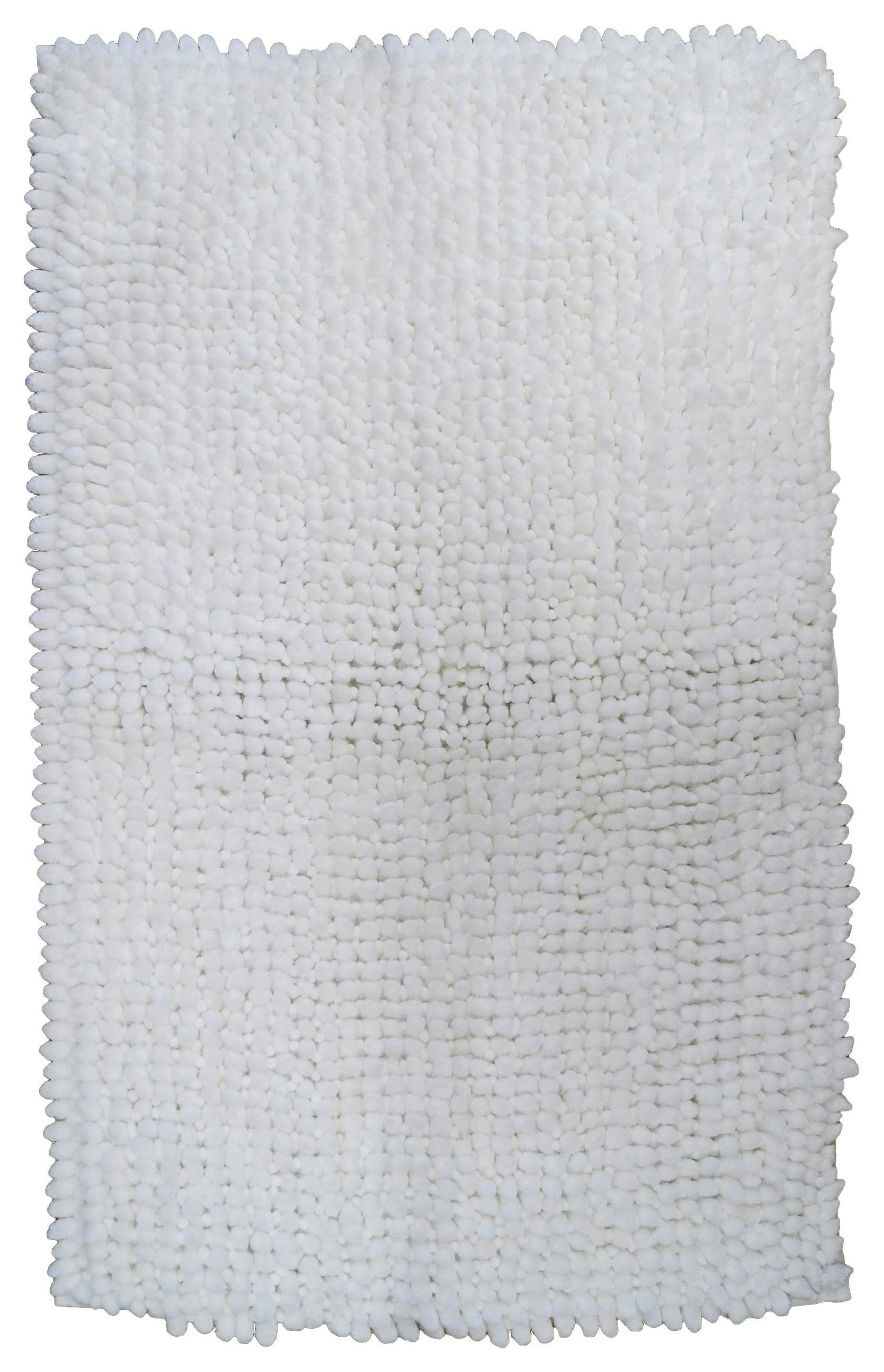 BADRUMSMATTA vit 50/80 cm  - vit, Klassisk, textil (50/80cm)