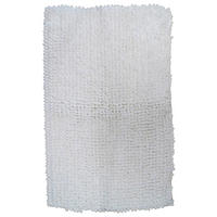 BADRUMSMATTA vit 50/80 cm  - vit, Klassisk, textil (50/80cm)