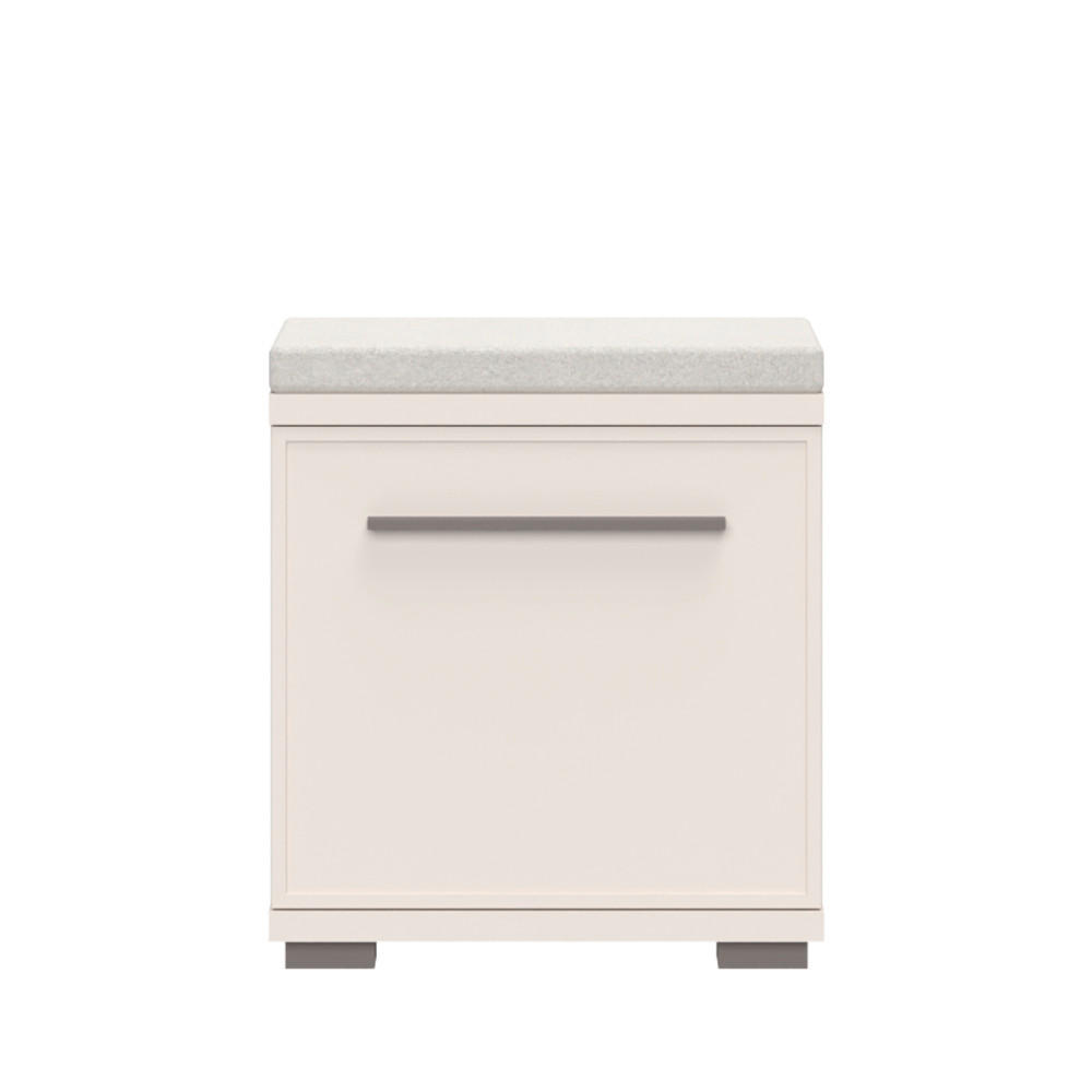 GARDEROBNA KLOP kašmir - kašmir, Moderno, kovina/leseni material (46/53/36cm) - Hom`in