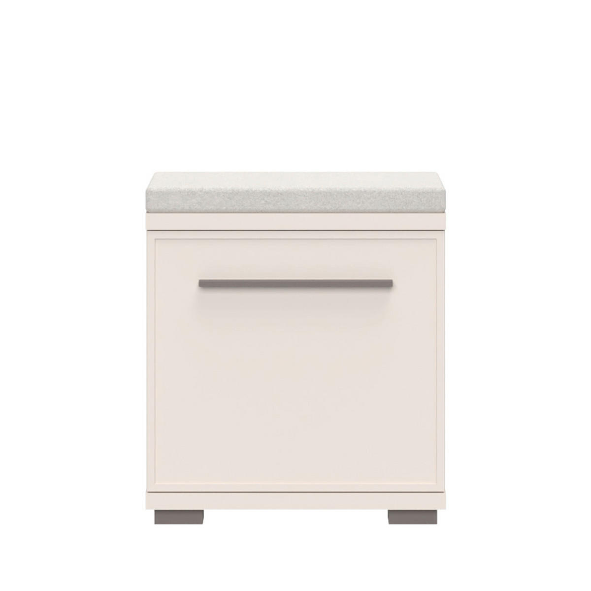 GARDEROBNA KLOP kašmir - kašmir, Moderno, kovina/leseni material (46/53/36cm) - Hom`in