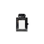 LATERNE - Schwarz, LIFESTYLE, Glas/Metall (10/15/10cm) - Ambia Home