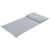 TISCHLÄUFER Lina Textil Hellgrau 50/140/00 cm  - Hellgrau, Design, Textil (50/140/00cm) - Dieter Knoll