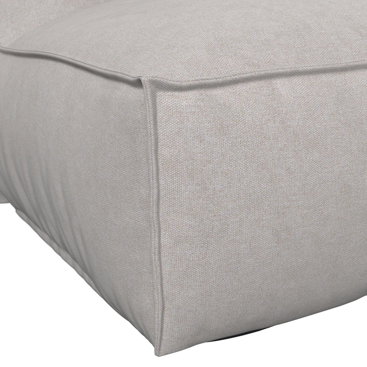 LOUNGESOFA  - Beige, MODERN, Textil (95/80/95cm) - Ambia Garden