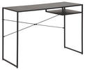 SCHREIBTISCH 110/45/75 cm  in Schwarz  - Schwarz, KONVENTIONELL, Metall (110/45/75cm) - MID.YOU