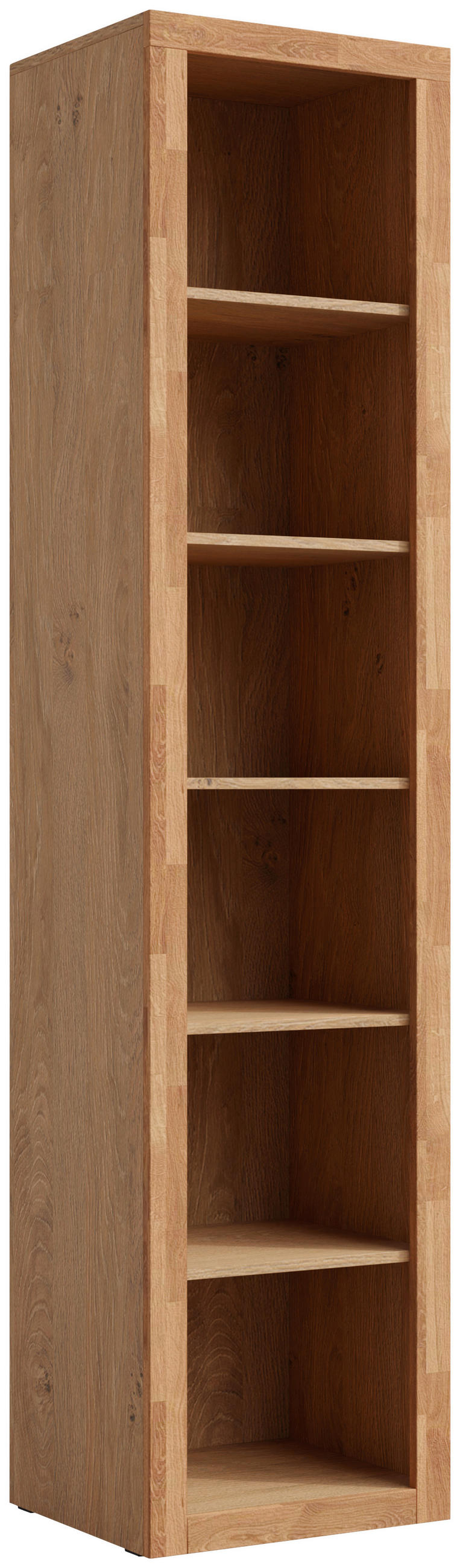 REGAL Eiche Eichefarben  - Eichefarben, Natur, Holz/Holzwerkstoff (50/212/42cm) - Linea Natura