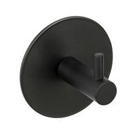 HAKEN  in Schwarz  - Schwarz, KONVENTIONELL, Metall (7/7/5cm) - Schöner Wohnen