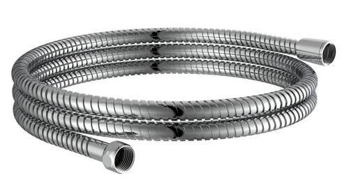 BRAUSESCHLAUCH 63461  - Chromfarben, Basics, Metall (200cm) - Schütte