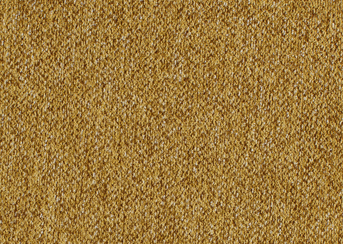 BOXSPRINGSOFA  mit Stoffauswahl, Schlafen auf Sitzhöhe, Liegefunktion, Rücken echt Webstoff Senfgelb  - Senfgelb/Schwarz, KONVENTIONELL, Textil/Metall (204/93/100cm) - Novel