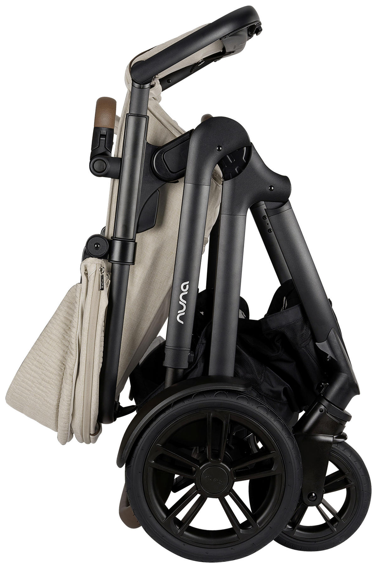 GESCHWISTERWAGEN Demi next  - Schwarz, Basics, Metall (63/123/83cm) - Nuna