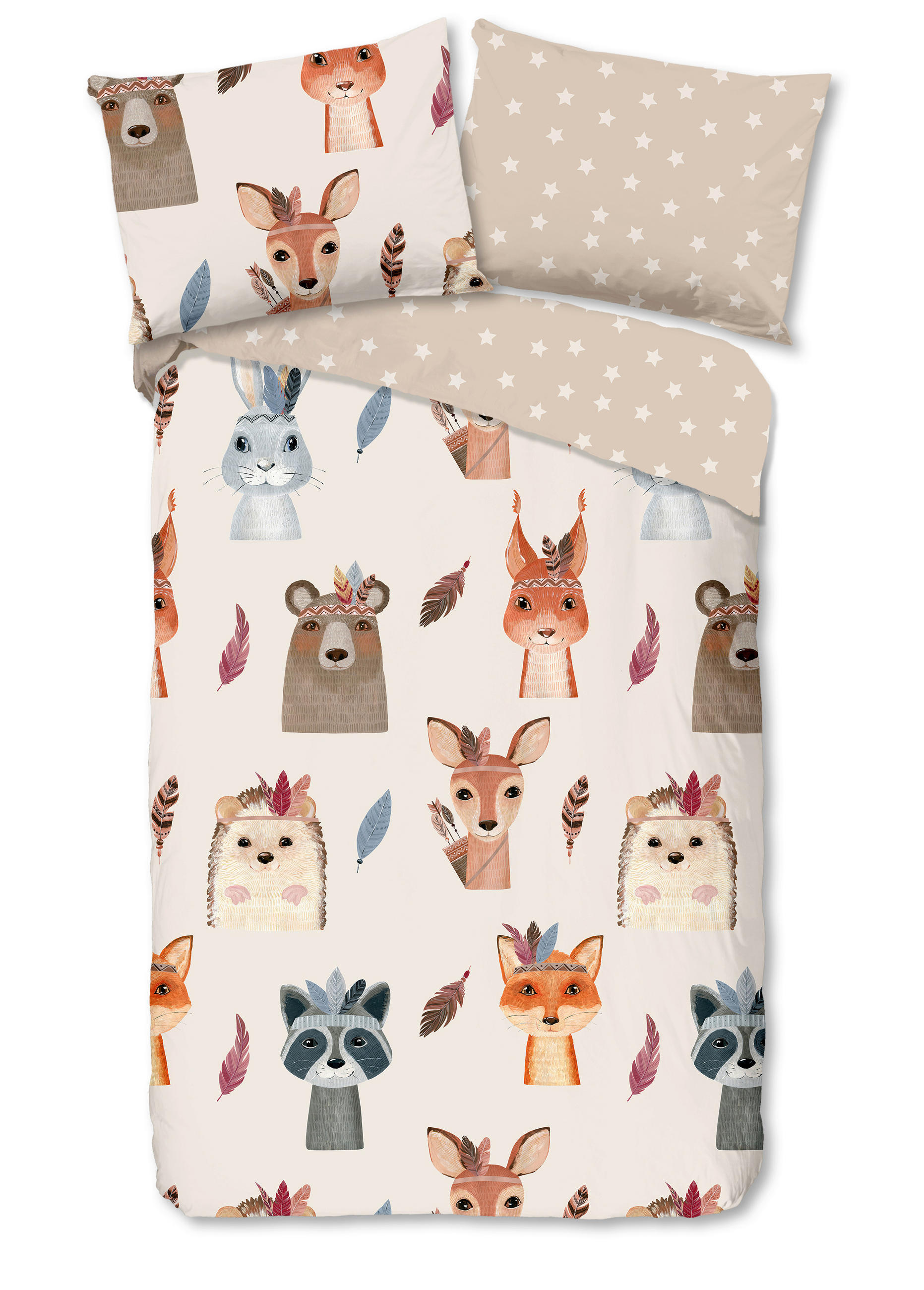 KINDERBETTWÄSCHE 140/200 cm  - Multicolor, Trend, Textil (140/200cm)