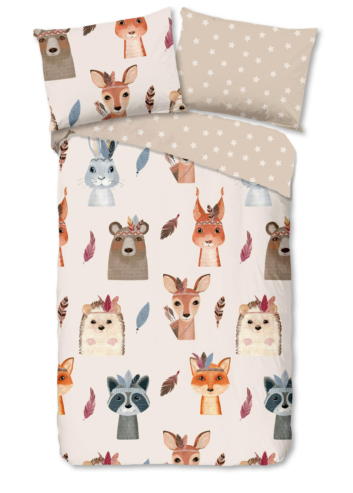 KINDERBETTWÄSCHE 140/200 cm  - Multicolor, Trend, Textil (140/200cm)