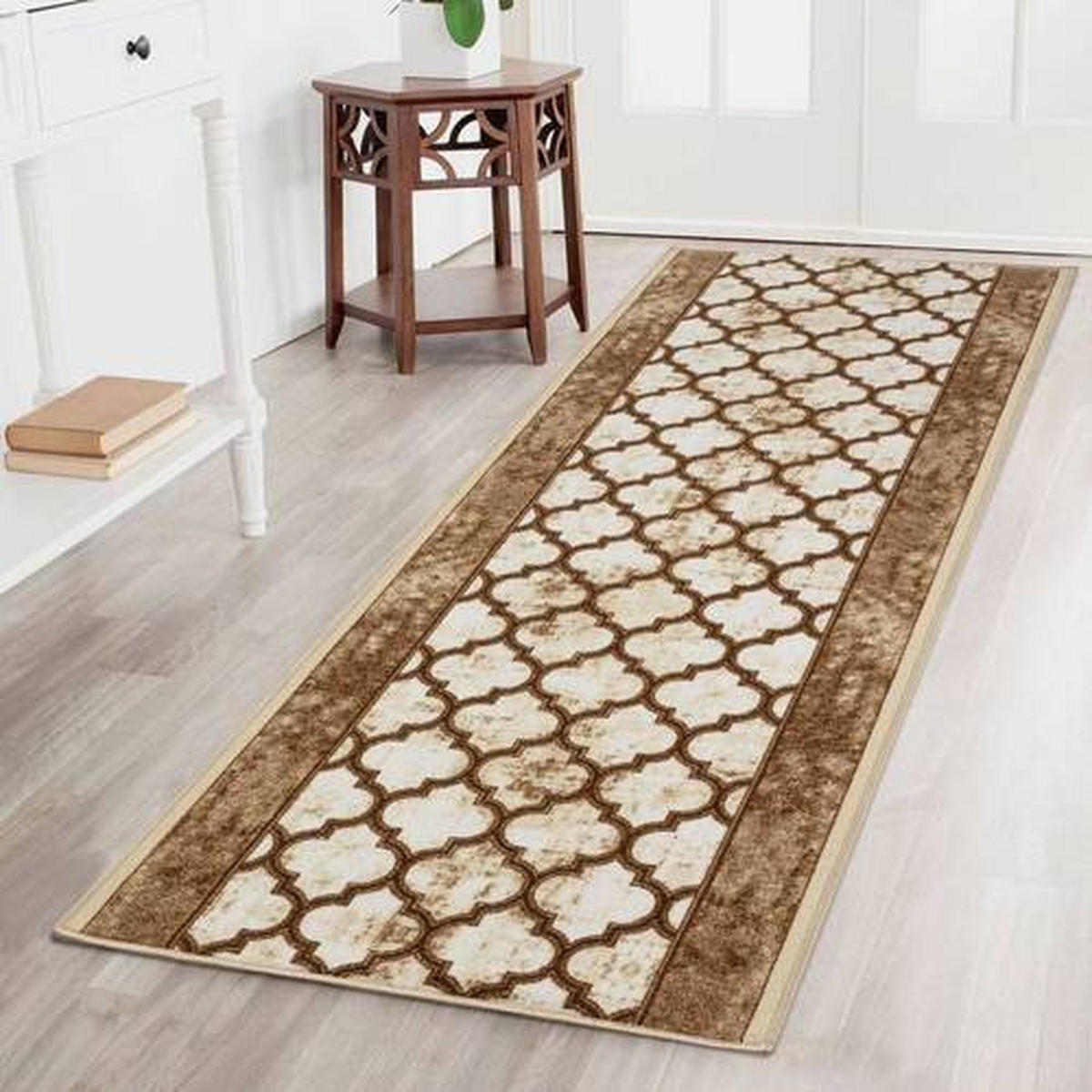 LÄUFER 80/700 cm  - Braun, Design, Kunststoff/Textil (80/700cm) - Novel