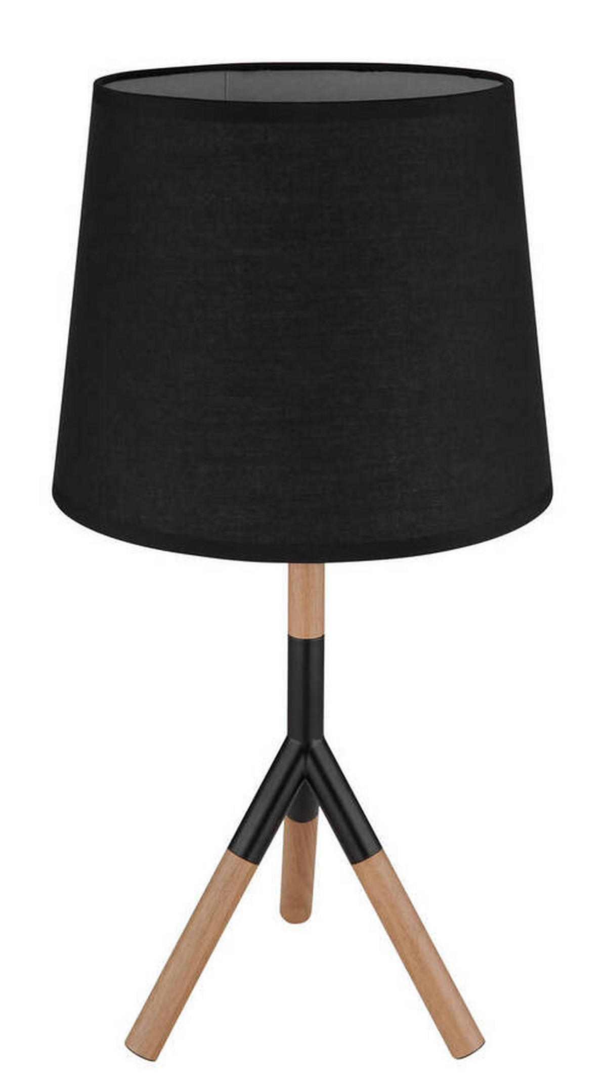 NAMIZNA SVETILKA        25/45 cm       - črna/naravne barve, Basics, kovina/tekstil (25/45cm) - Globo