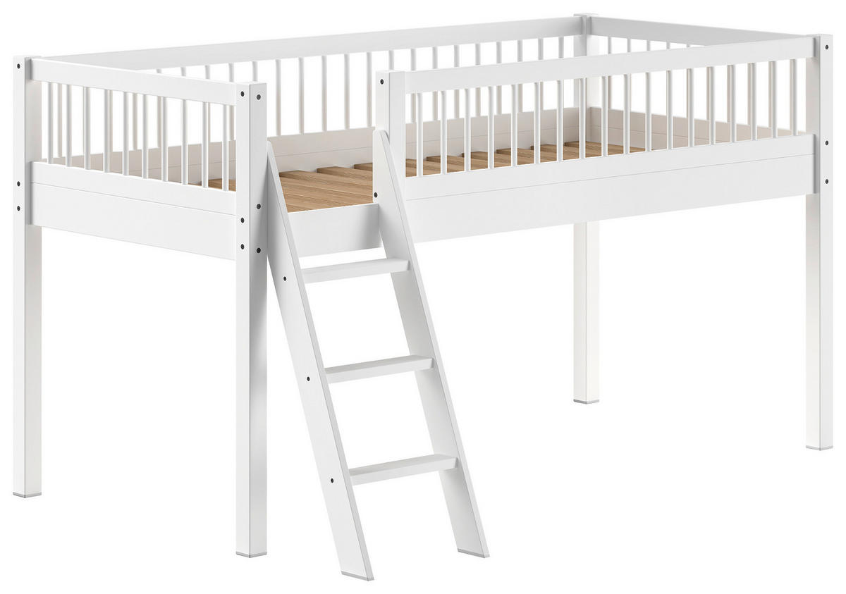 HOCHBETT 90/200 cm  - Naturfarben/Weiß, MODERN, Holz (90/200cm) - MID.YOU