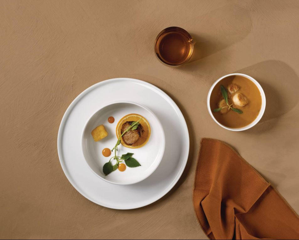 SCHALE A TABLE OCO   - Weiß, Basics, Keramik (16,7/4,9cm) - ASA